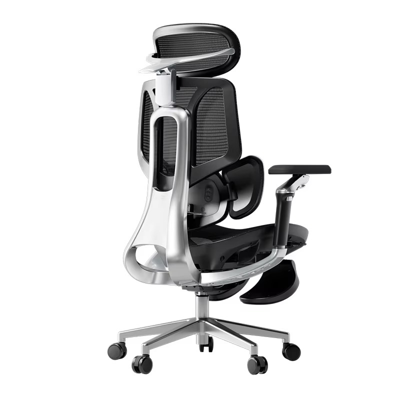 Office Tech Chair - Deluxe High-Tech Ergonomic Mesh Office Chair