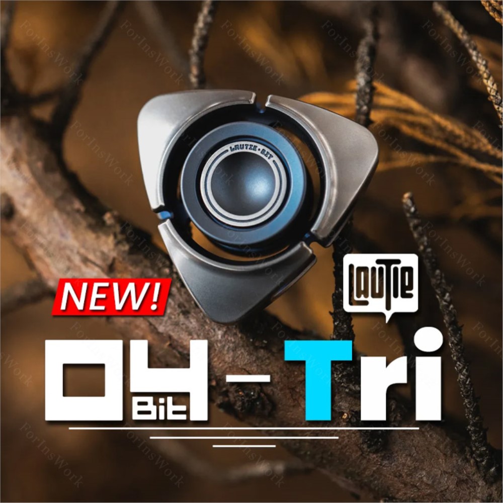 Tech For Office - LAUTIE BIT04 Three Leaves Fidget Spinner