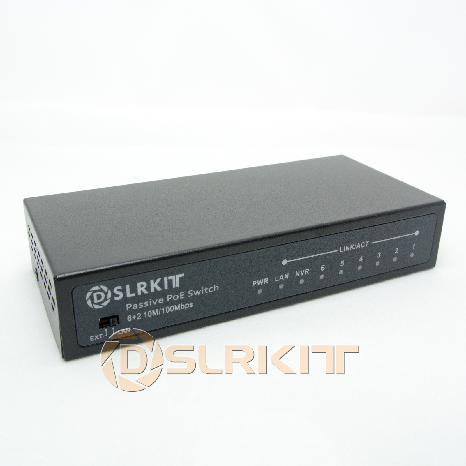 Ethernet Switch 8 Port - DSLRKIT 250M 8 Cổng 6 PoE