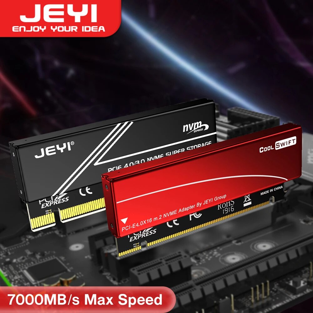 JEYI M.2 NVME To PCIE 4.0 X16  - đánh giá và giá Samsung Ssd 980 Pro