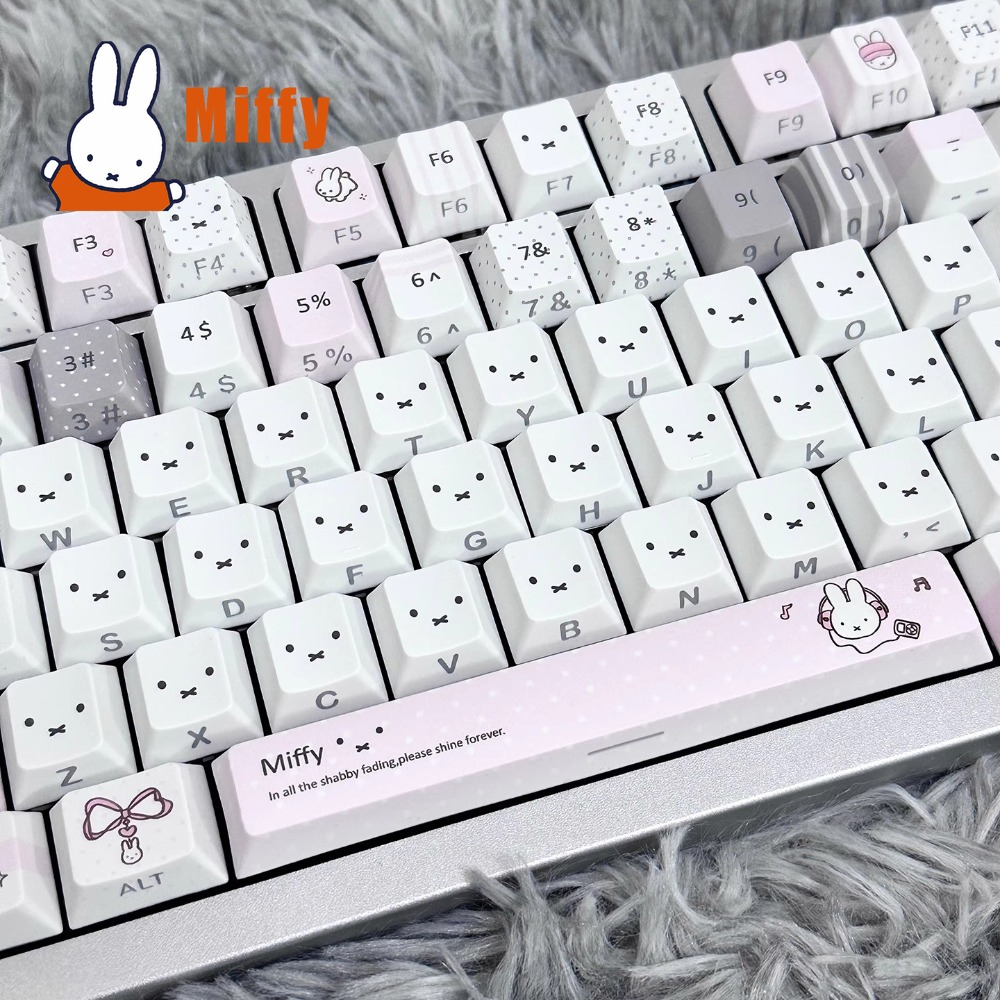 Kawaii Miffy Mechanical Keyboa - đánh giá và giá Tech For Office