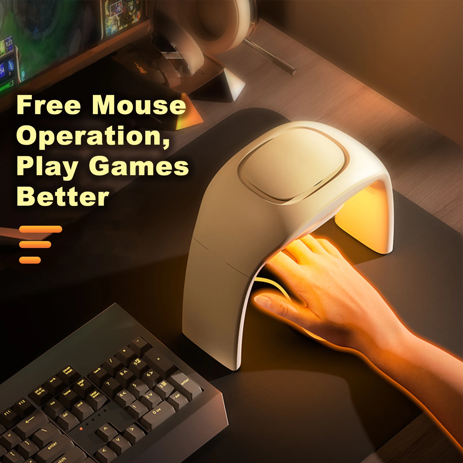 Eary Portable Winter Mouse Han - đánh giá và giá Office Tech Desk