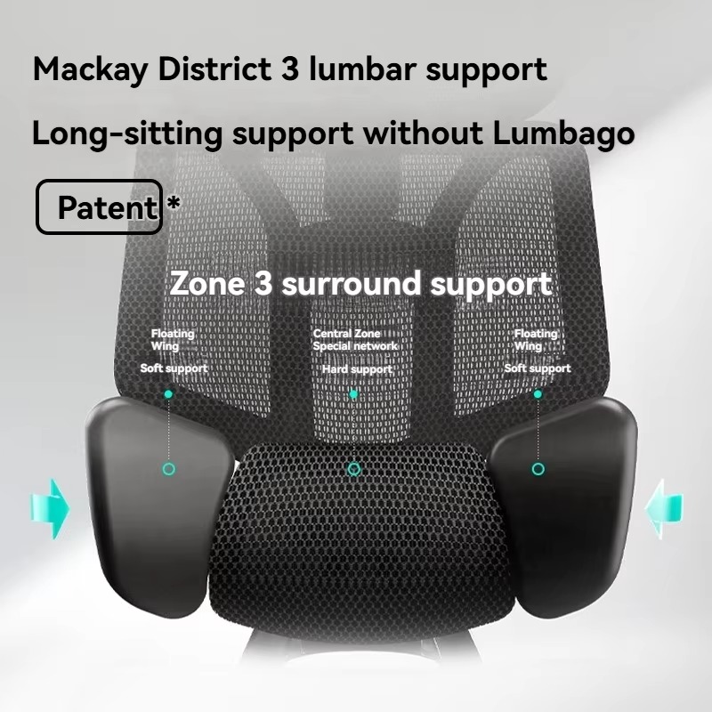 Deluxe High-Tech Ergonomic Mes - đánh giá và giá Office Tech Chair