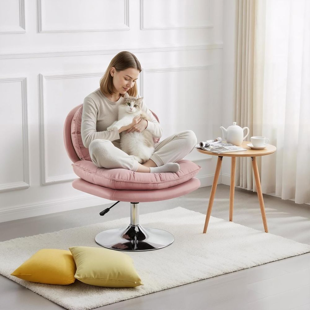 Swivel Vanity Chair with Adjus - đánh giá và giá Office Tech Chair