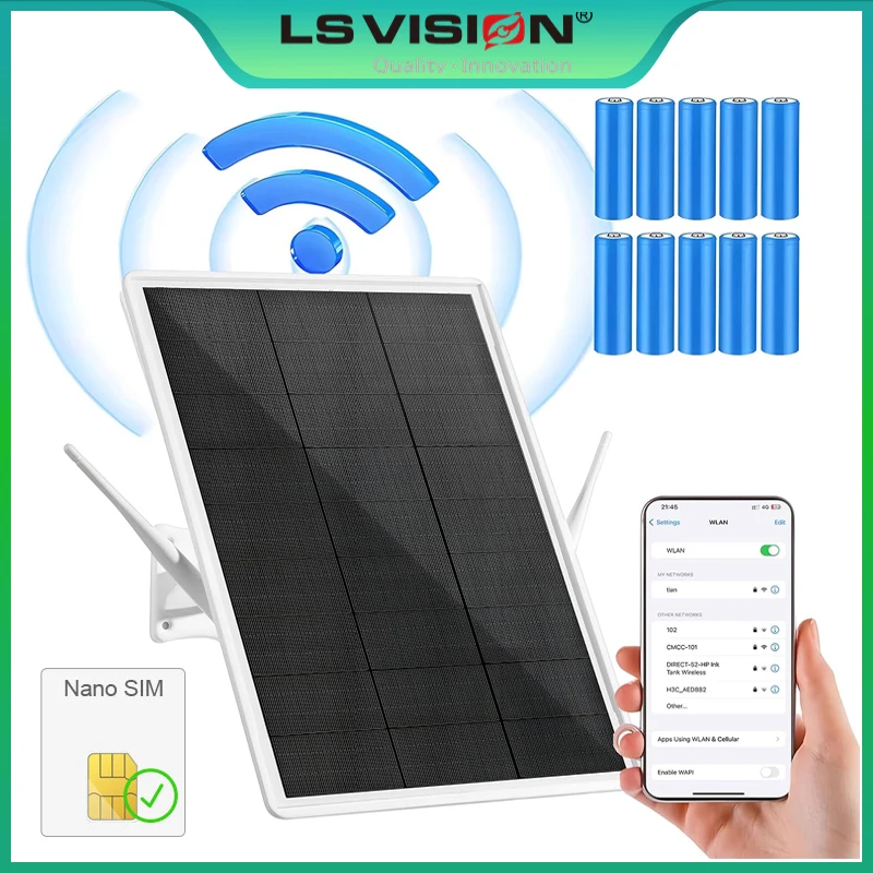 LS VISION Solar 4G LTE Modem R - đánh giá và giá 4G Lte Router Sim