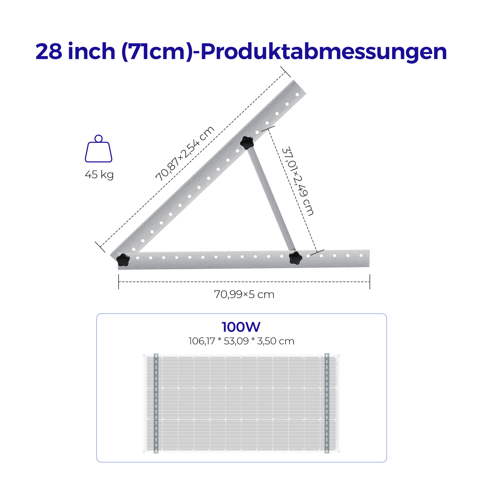 Renogy 28in Adjustable Solar P - đánh giá và giá Flat Panel Mount Tilt