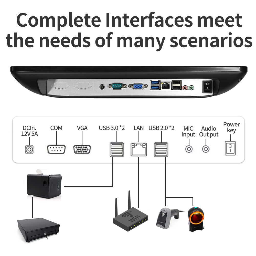 Desktop POS Computer Cash Regi - đánh giá và giá Cash Drawer Pos