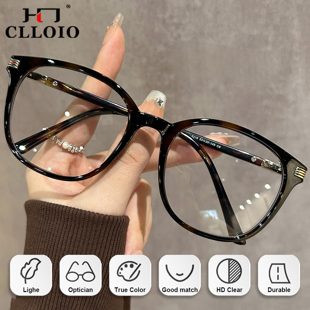 CLLOIO Round Large Frame Myopi - đánh giá và giá Office High Tech