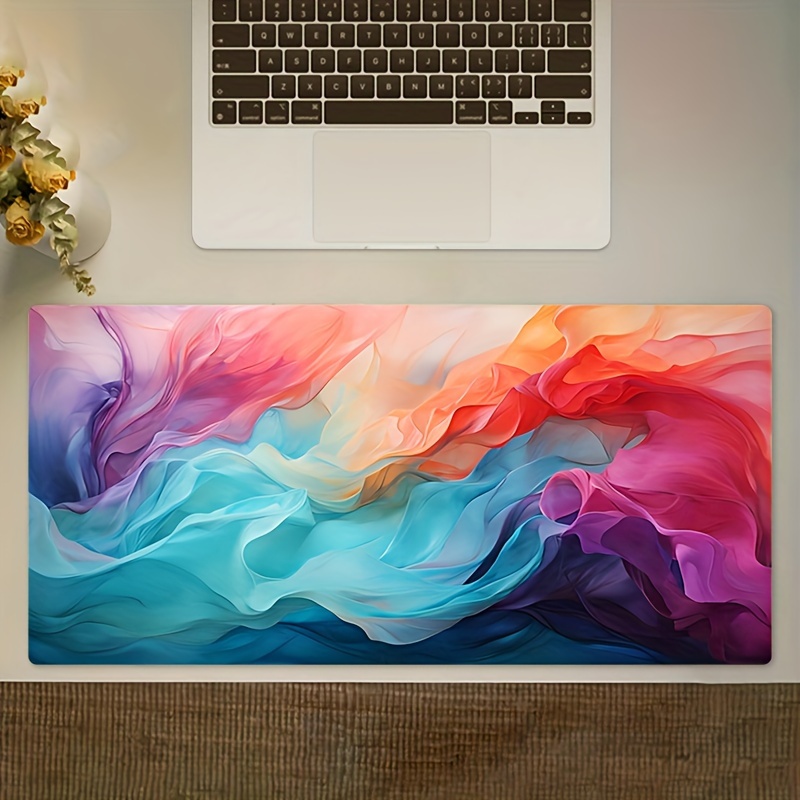 Large Abstract Color Mouse Pad - đánh giá và giá Office Tech Desk