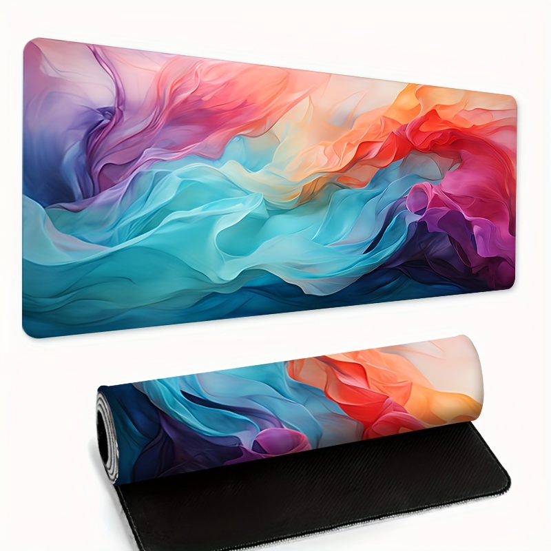 Large Abstract Color Mouse Pad - đánh giá và giá Office Tech Desk