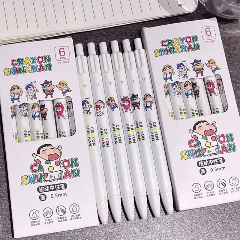 Cute Crayon Shin-chan Push Pen - đánh giá và giá Office High Tech