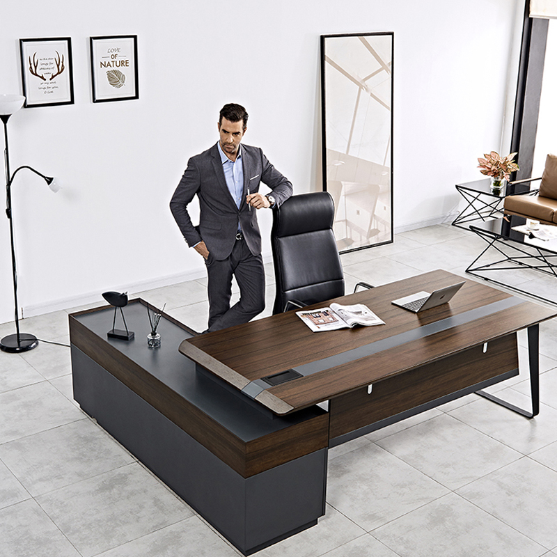 Modern Luxury Wooden Office De - đánh giá và giá Office Tech Desk