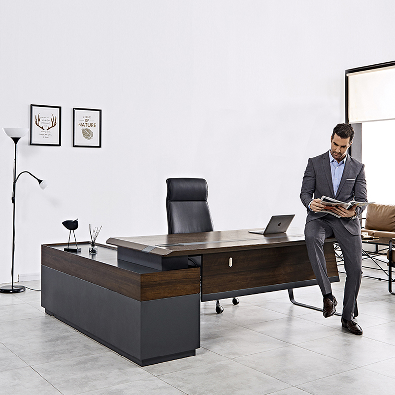 Modern Luxury Wooden Office De - đánh giá và giá Office Tech Desk
