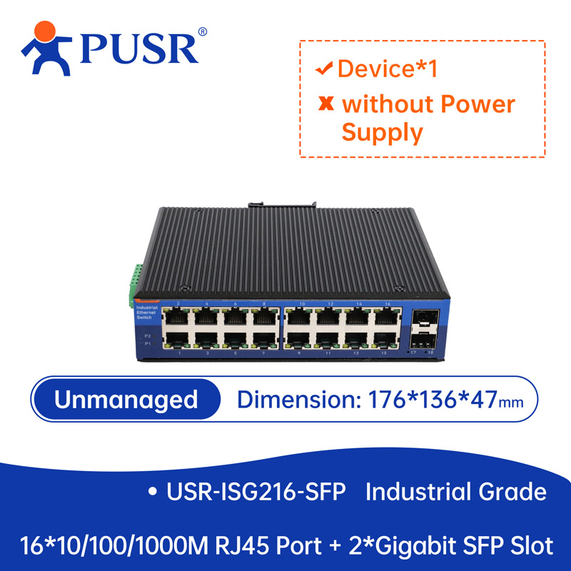 PUSR 2 SFP 8/16 RJ45 Ports Wit - đánh giá và giá Ethernet Switch 8 Port