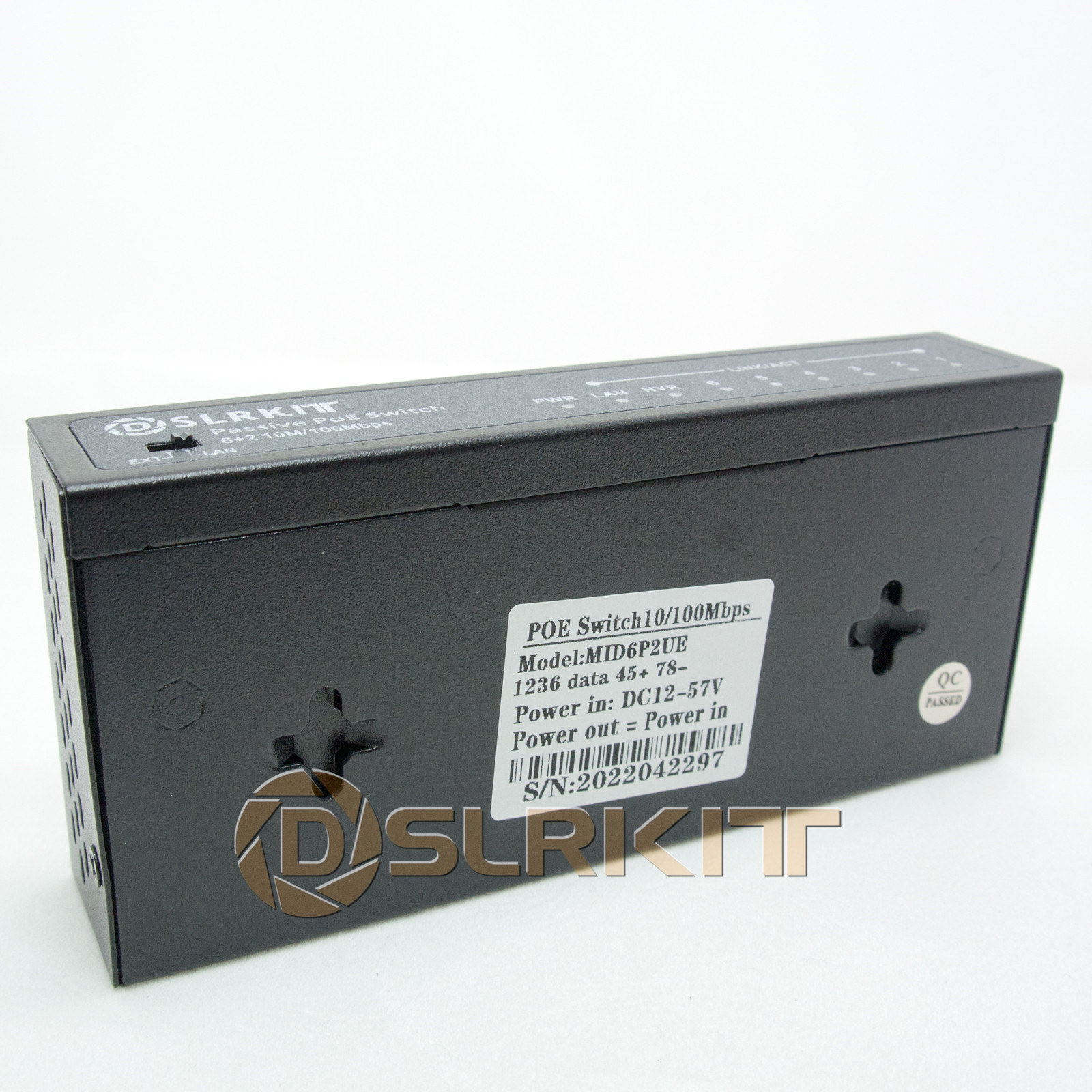 DSLRKIT 250M 8 Cổng 6 PoE Nguồ - đánh giá và giá Ethernet Switch 8 Port