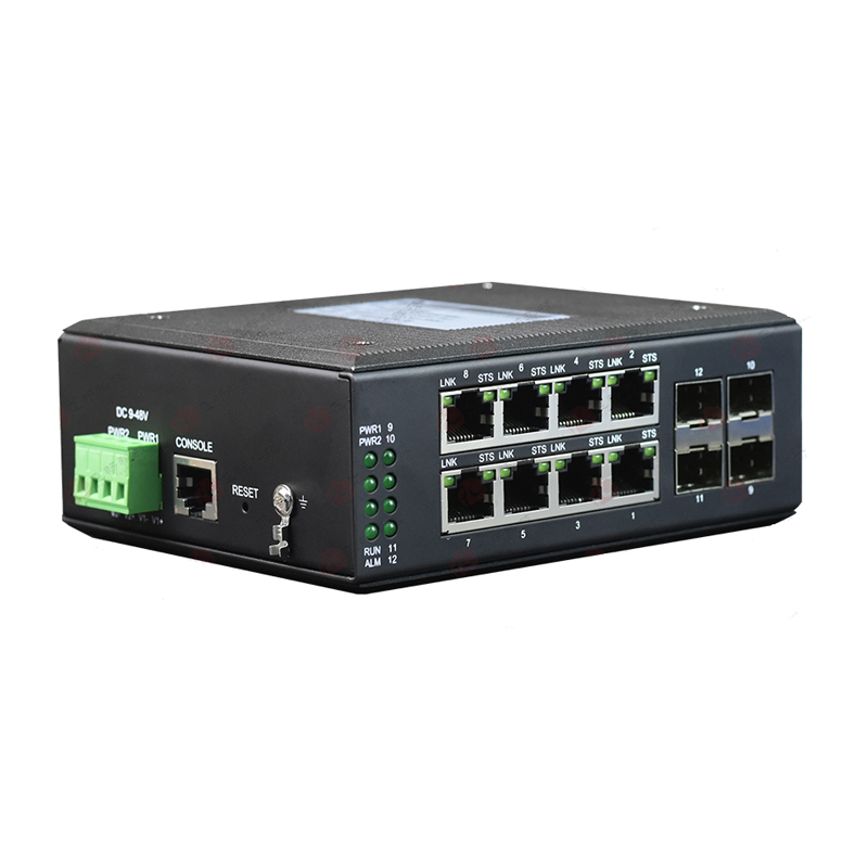 DIN Rail L2 Managed 8 Port Rin - đánh giá và giá Ethernet Switch 8 Port