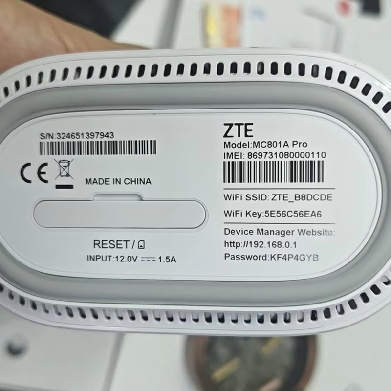 ZTE 5G Indoor WiFi Router MC80 - đánh giá và giá 4G Lte Router Sim