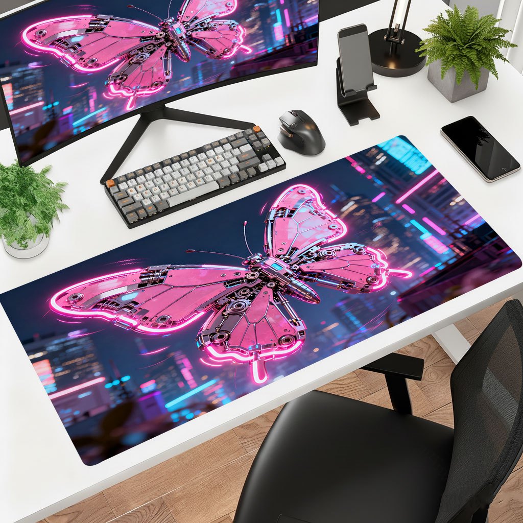 Brand Pink Tech Iron Art Mouse - đánh giá và giá Office Tech Desk