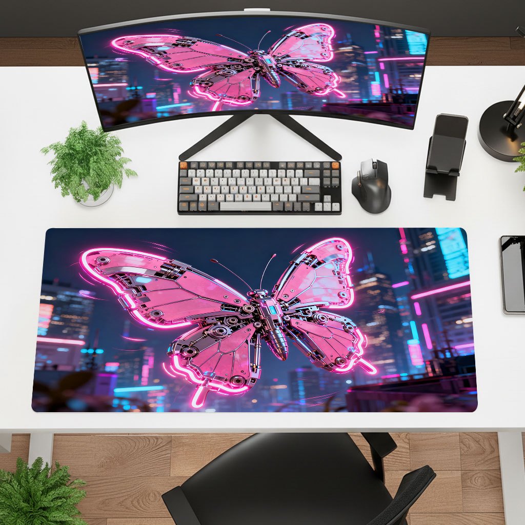 Brand Pink Tech Iron Art Mouse - đánh giá và giá Office Tech Desk