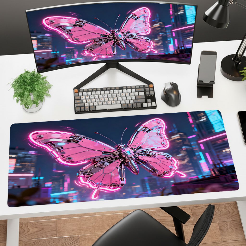 Brand Pink Tech Iron Art Mouse - đánh giá và giá Office Tech Desk
