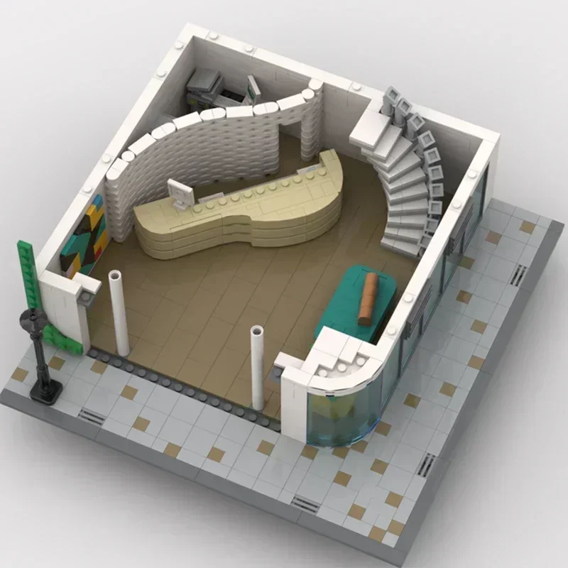 Street View Model Moc Building - đánh giá và giá Office Technology