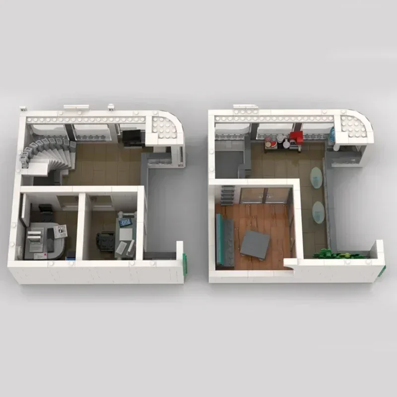 Street View Model Moc Building - đánh giá và giá Office Technology