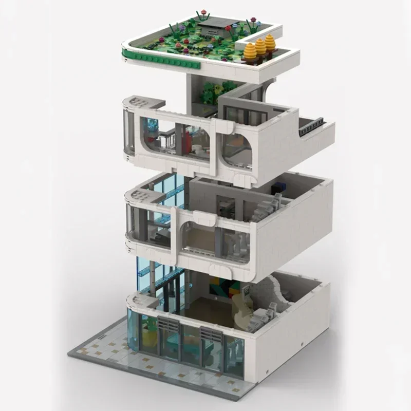 Street View Model Moc Building - đánh giá và giá Office Technology