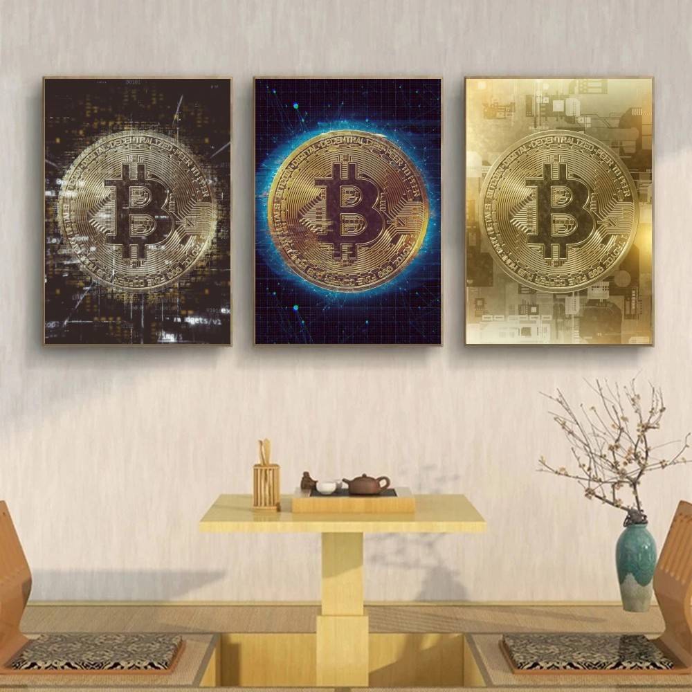 Cyber Tech Circuit Golden Coin - đánh giá và giá Tech Office Wallpaper
