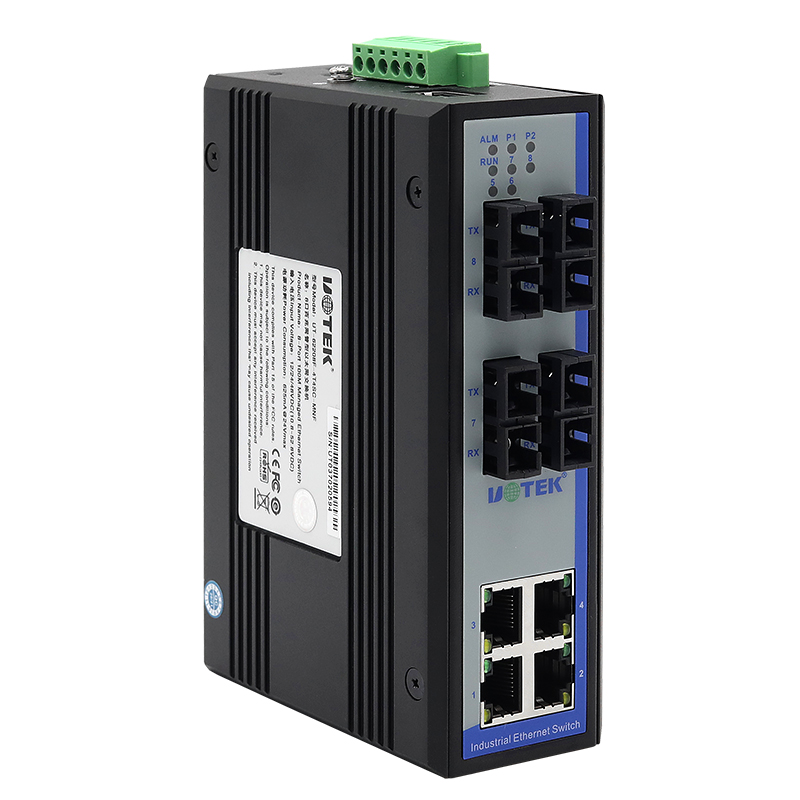 UOTEK 100M 8 Ports Managed Eth - đánh giá và giá Ethernet Switch 8 Port