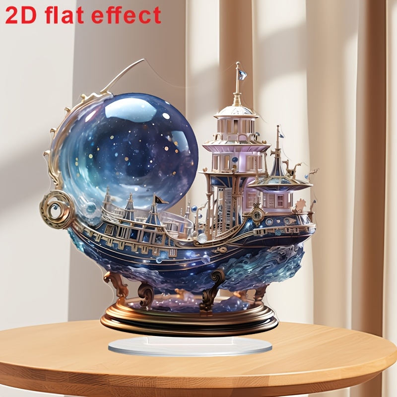 2D Bohemian Style 8in Acrylic  - đánh giá và giá Office Technology