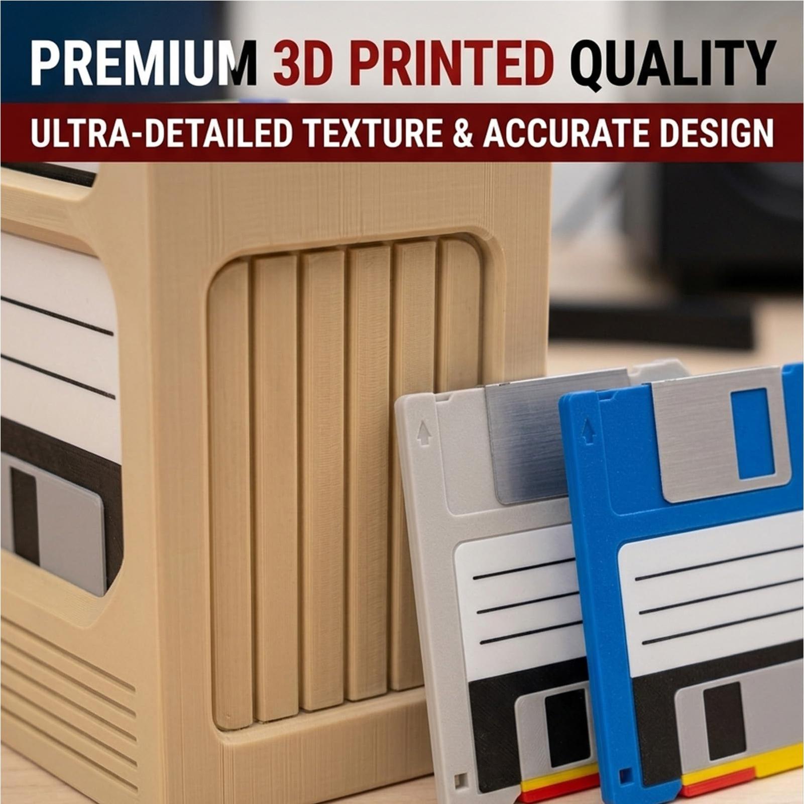 Retro Tech Coaster Holder Set  - đánh giá và giá Tech For Office