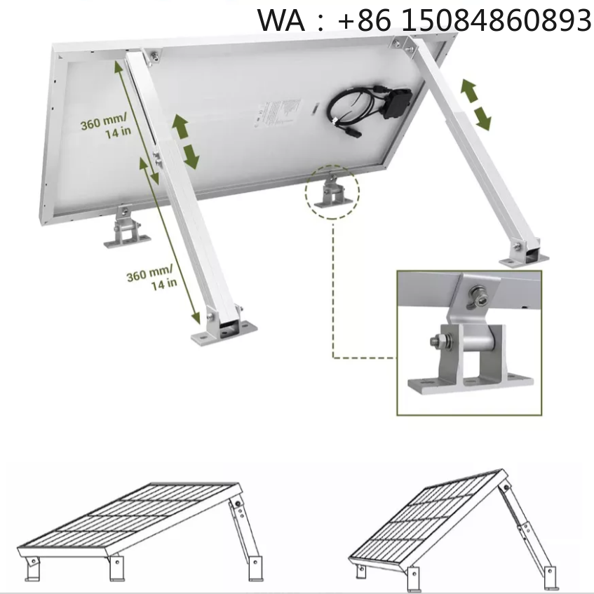 Adjustable Triangle PV Mount B - đánh giá và giá Flat Panel Mount Tilt