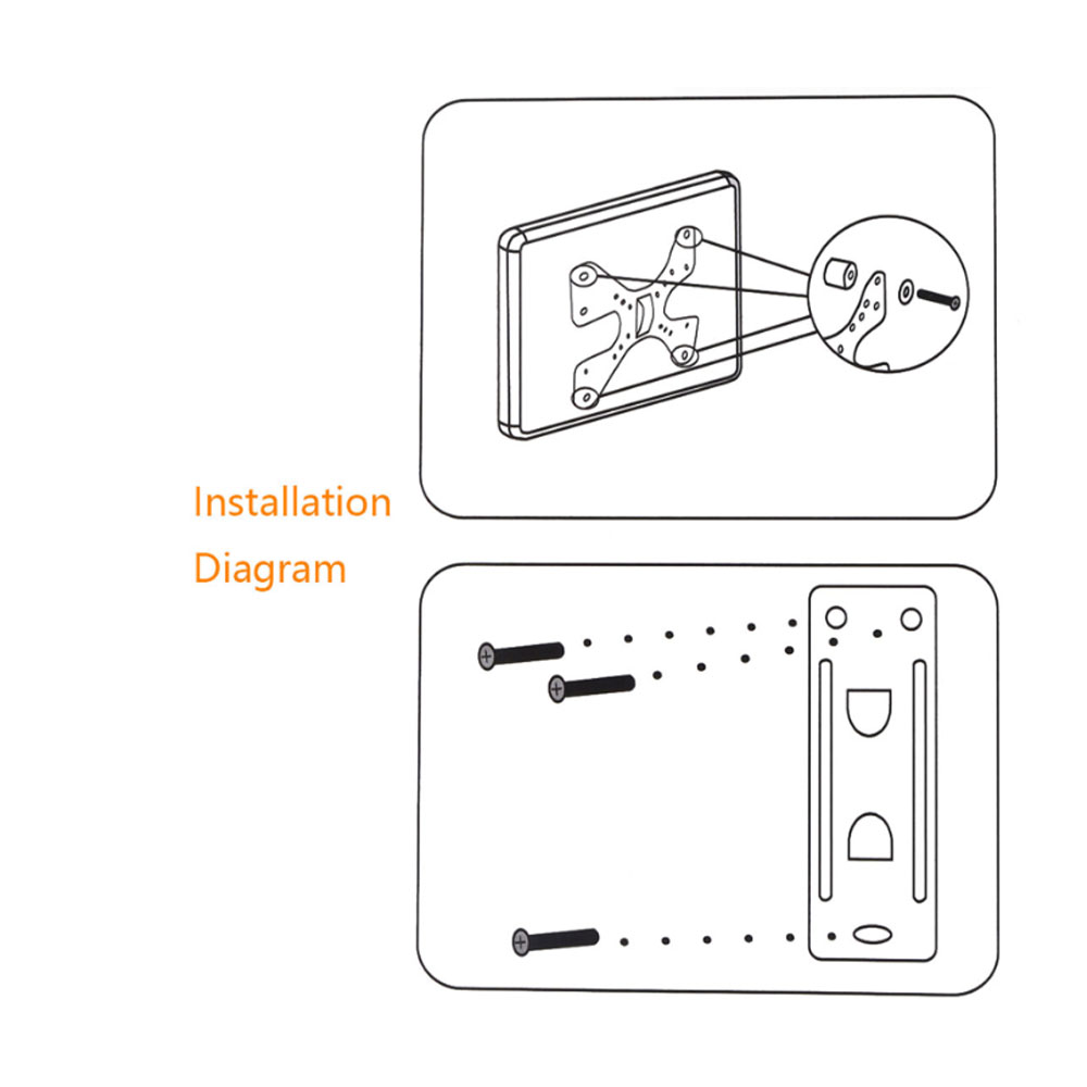 18KG Có Thể Điều Chỉnh 14 - 42 - đánh giá và giá Flat Panel Mount Tilt