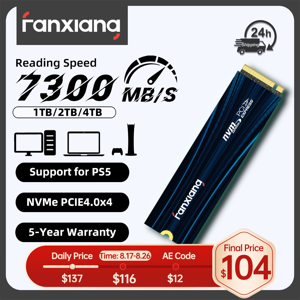 Fanxiang S880E/S880ER 7100MB/s - đánh giá và giá Samsung Ssd 980 Pro