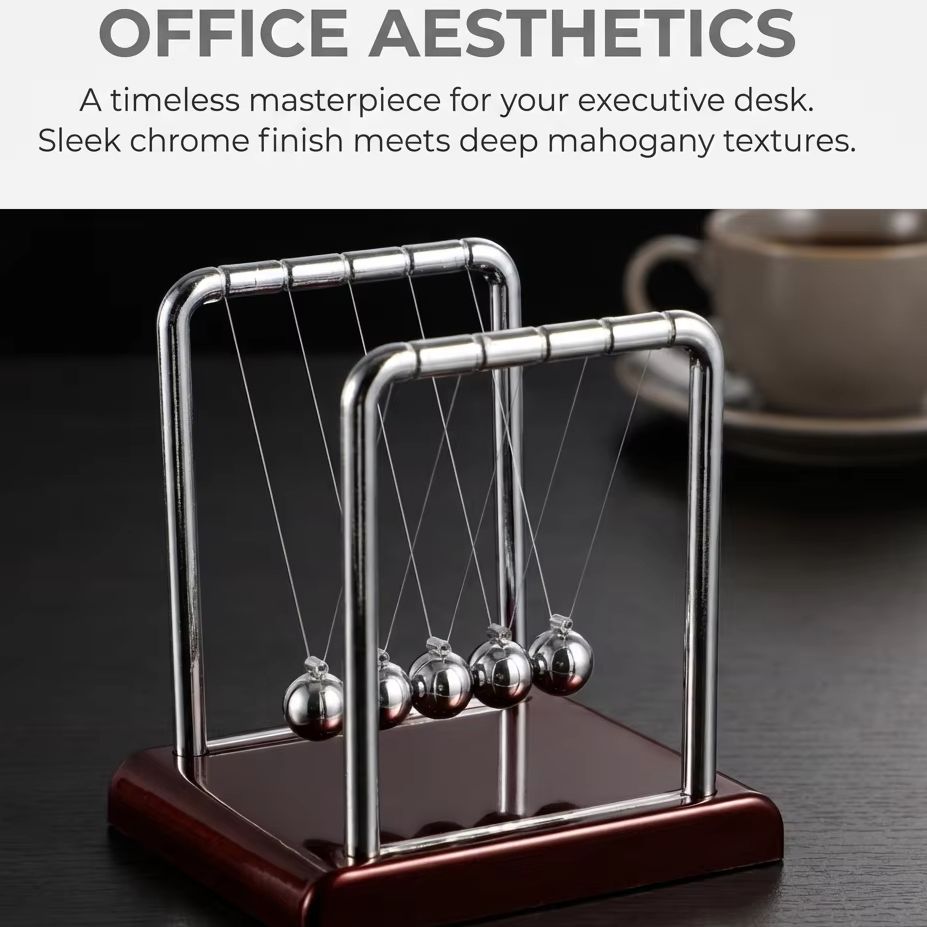Newton Cradle Balance Pendulum - đánh giá và giá Office Technology