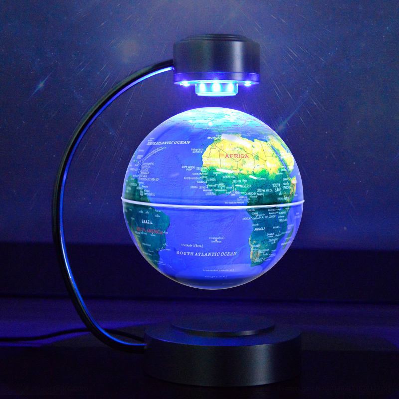 Magnetic Levitation Globe with - đánh giá và giá Office Tech Desk