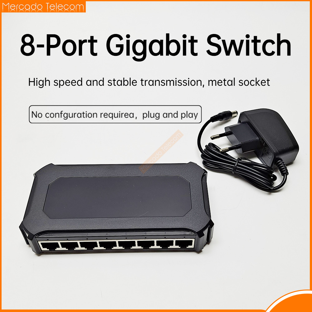 8 Port Gigabit Switch Ethernet - đánh giá và giá Ethernet Switch 8 Port
