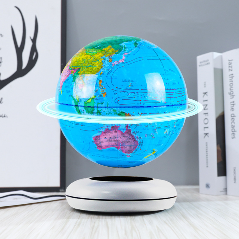 Magnetic Levitation Globe 8 In - đánh giá và giá Office High Tech