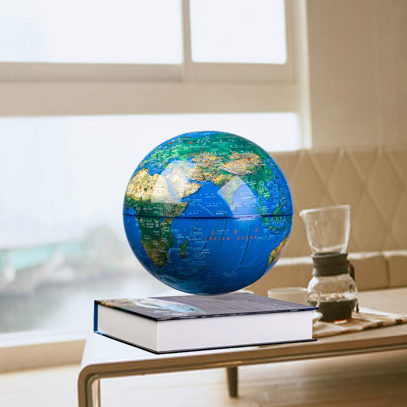 Magnetic Levitation Globe 8 In - đánh giá và giá Office High Tech